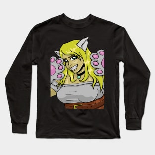 Kitty-Han Long Sleeve T-Shirt